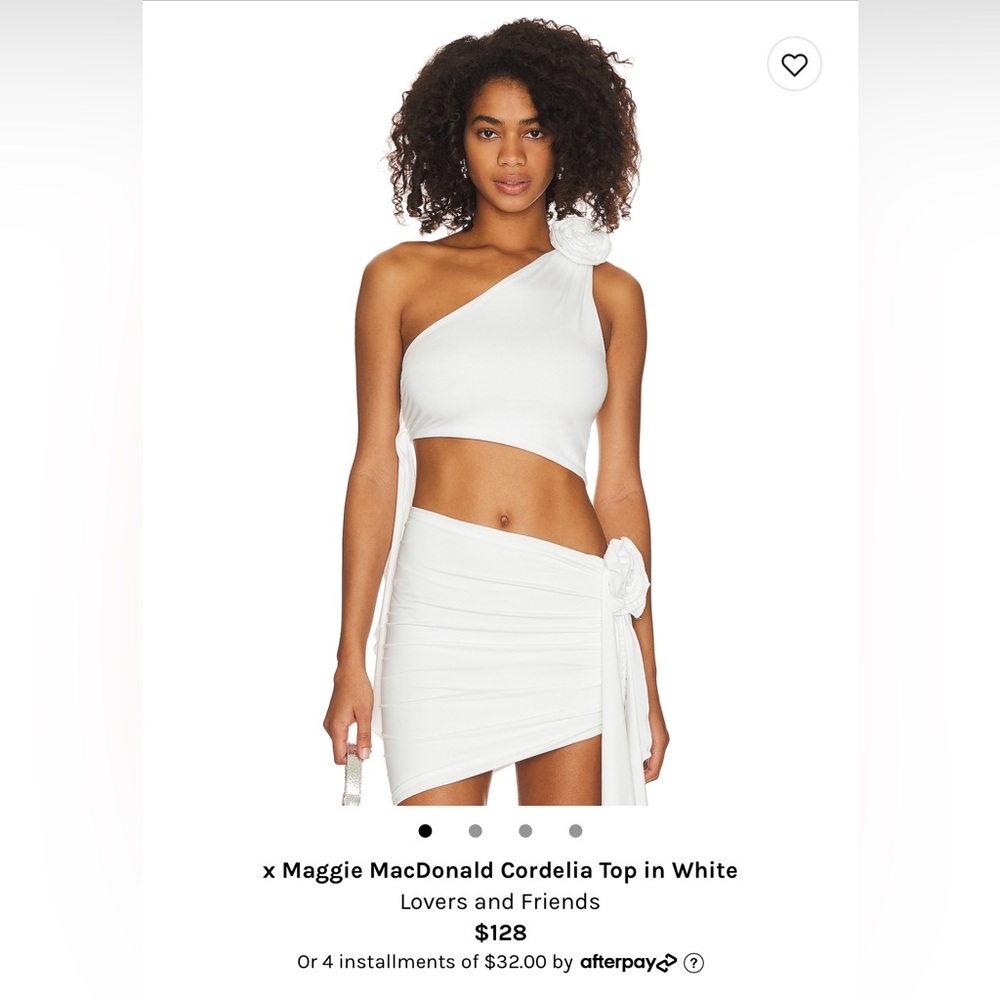 Matching set! Lovers and Friends x Maggie MacDonald Cordelia Top & Mini Skirt